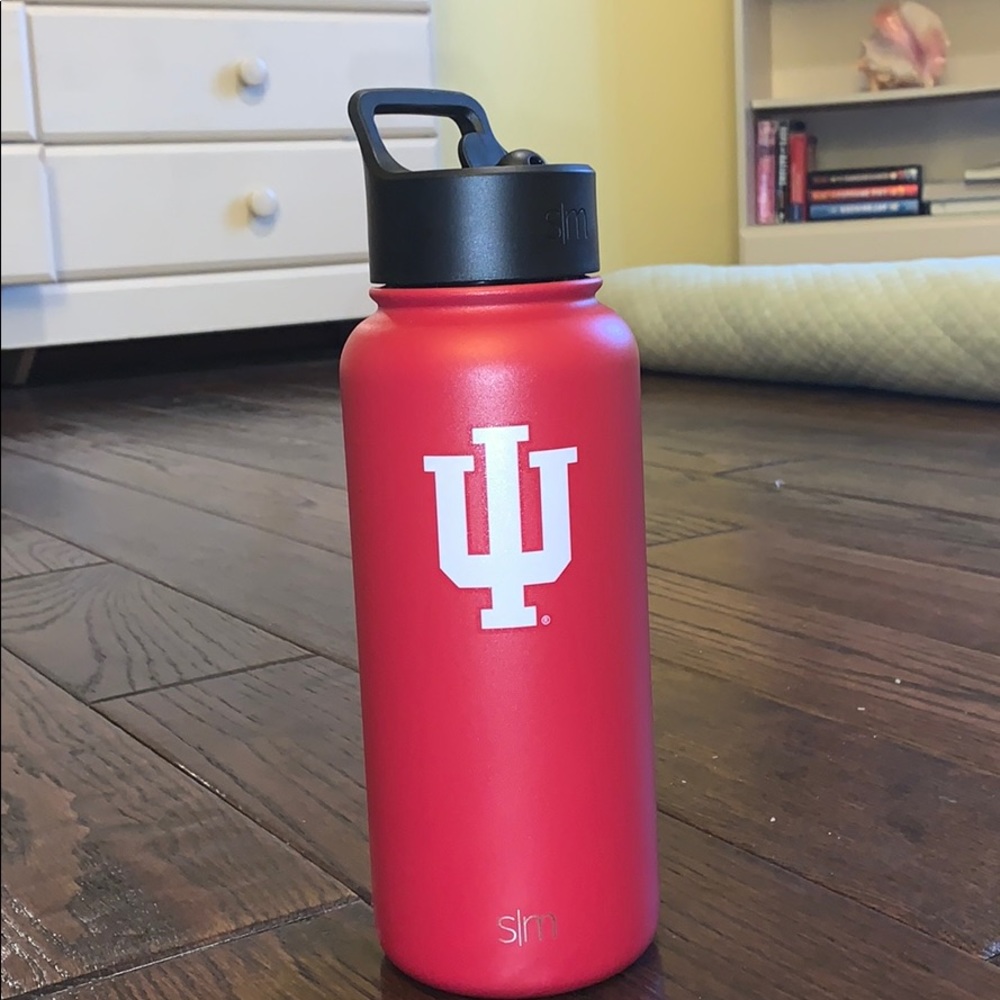Indiana university stainless steel water bottle
